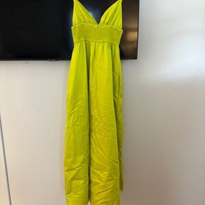 Zara Chartreuse XS Dress